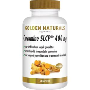Golden Naturals Curcumine SLCP 400 mg 60 veganistische capsules