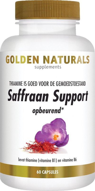 Golden Naturals - Saffraan Support - 60 Capsules