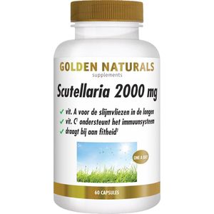 Golden Naturals Scutellaria 2000mg 60 vegacapsules