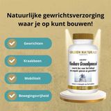 Golden Naturals Groenlipmossel vloeibare formule 120 softgel capsules