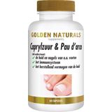 Golden Naturals - Caprylzuur & Pau D'Arco Formule - Capsules - 1 Miljard Probiotica