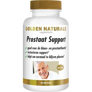 Golden Naturals Prostaat Support 60 veganistische capsules