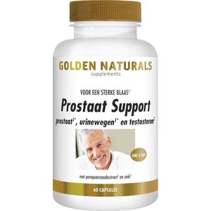 Golden Naturals - Prostaat Support - 60 Veganistische Capsules