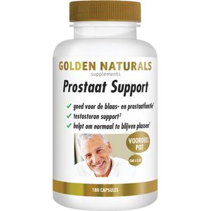 Golden Naturals Prostaat Support 180 veganistische capsules