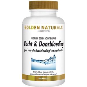 Golden Naturals Vocht & Doorbloeding 180 veganistische capsules