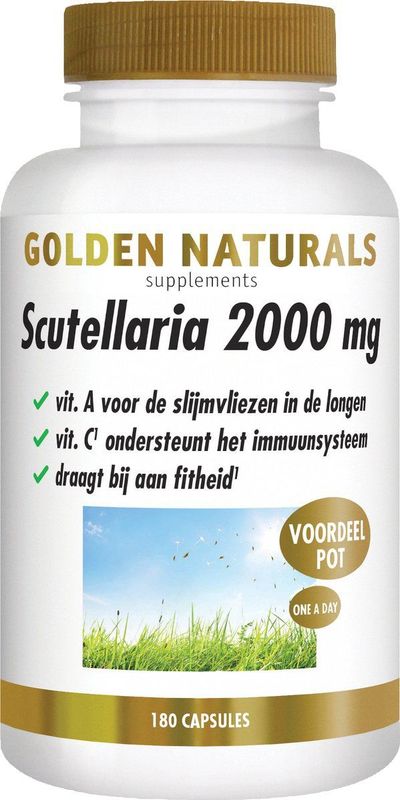 Scutellaria - 2000 mg - Vitamine - Ondersteuning van Immuunsysteem