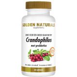 Golden Naturals Cranberry & Probiotica 30 veganistische maagsapresistente capsules