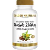 Golden Naturals - Rhodiola 2500mg - Vegan - 60 Tabletten