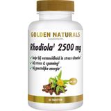 Golden Naturals - Rhodiola 2500mg - Vegan - 60 Tabletten