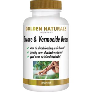 Golden Naturals - Zware & Vermoeide Benen - 60 Veganistische Capsules