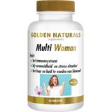 Golden Naturals Multi Strong Gold Woman 60 vegetarische tabletten