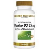 Golden Naturals Vitamine D3 25 mcg 120 softgel capsules