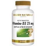 Golden Naturals Vitamine D3 25 mcg  360softgel capsules