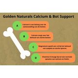 Golden Naturals Calcium & Bot Support (60 vegetarische tabletten)