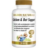 Golden Naturals Calcium & bot support 180 vegetarische capsules