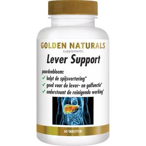 Golden Naturals Lever Support 60 veganistische tabletten