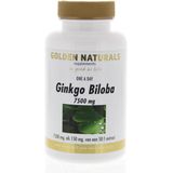 Golden Naturals - Ginkgo Biloba - 7500mg - 60 Veganistische Capsules