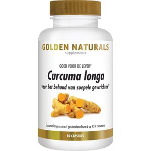 Golden Naturals Curcuma Longa 60 veganistische capsules