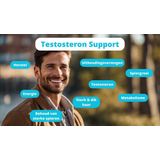 Golden Naturals - Testosteron Support - 60 Veganistische Tabletten