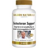 Golden Naturals - Testosteron Support - 60 Veganistische Tabletten