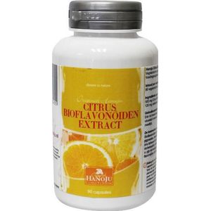 Hanoju Citrus bioflavonoiden 500mg bio 90 Vegetarische capsules
