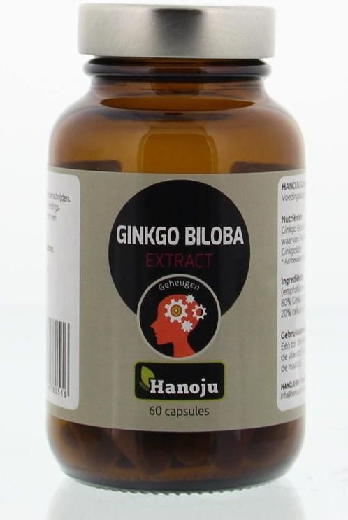 Hanoju Ginkgo biloba extract 400 mg 60 capsules