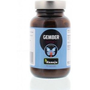 Hanoju Gember extract 400mg 90 Vegetarische capsules
