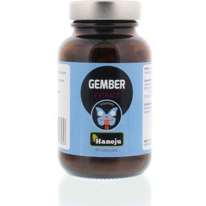 Hanoju Gember extract 400mg 90 Vegetarische capsules