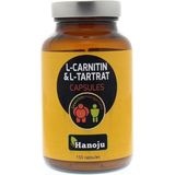 Hanoju L-Carnitine & L-Tartraat 150 Vegetarische capsules