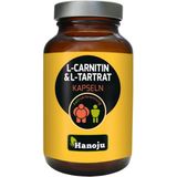 Hanoju L-Carnitine & L-Tartraat 90 Vegetarische capsules
