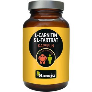 Hanoju L-Carnitine & L-Tartraat 90 Vegetarische capsules