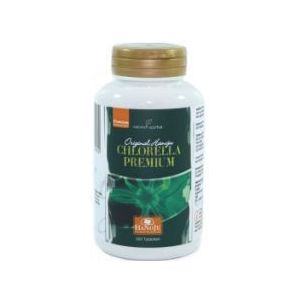 Hanoju Chlorella premium 400 mg pet flacon 300 tabletten