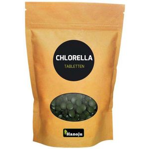 Hanoju Chlorella premium 400 mg paper bag 625 tabletten