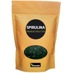 Hanoju Spirulina 400 mg premium zak 2500 stuks