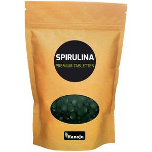 Hanoju Spirulina 400 mg premium zak 1250 stuks