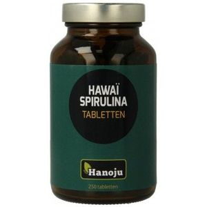 Hanoju Spirulina hawaiiaans 500 mg 250 tabletten