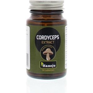 Hanoju Cordyceps paddenstoel extract 400mg 90tab