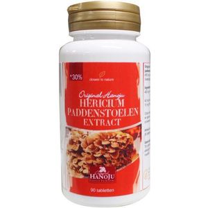 Hanoju Hericium paddenstoel extract 400 mg 90 tabletten