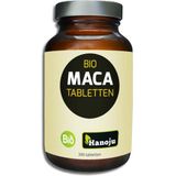Hanoju - Bio Maca Tabletten - 3000 mg - 90 Stuks - Biologisch