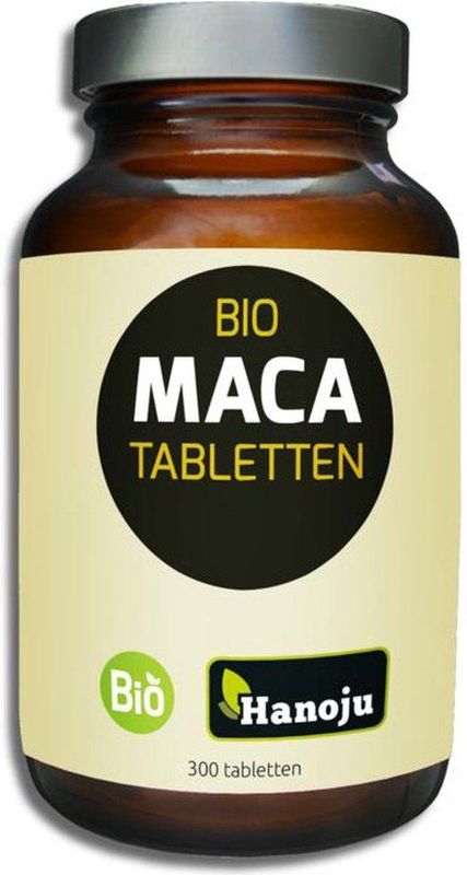 Hanoju - Bio Maca Tabletten - 3000 mg - 90 Stuks - Biologisch