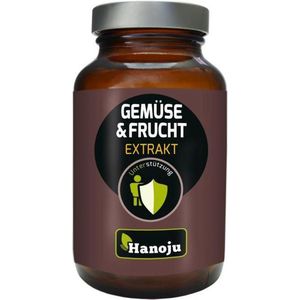 Hanoju Groente en fruit extract 500mg  90 Vegetarische capsules