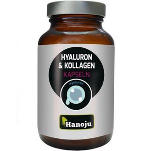 Hanoju Hyaluronzuur & collageen  60 Vegetarische capsules