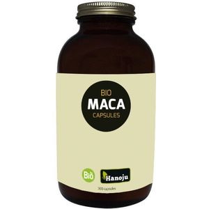 Hanoju - Bio Maca Capsules - 3000 mg - Voedingssupplement - Biologisch