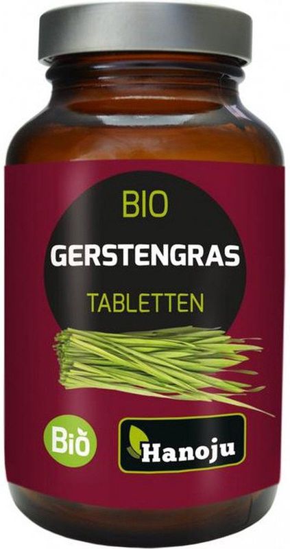 Hanoju - Bio Gerstegras Tabletten - Kruidenpreparaat - 3936 mg - 120 Stuks