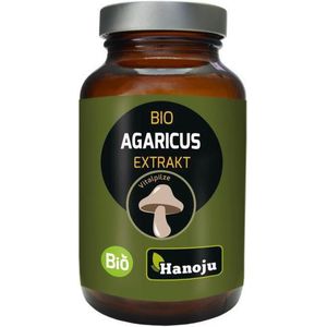 Hanoju Agaricus paddenstoelen extract bio 90 Vegetarische capsules