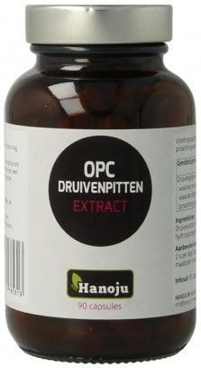 Hanoju OPC druivenpit extract 500 mg 90 capsules