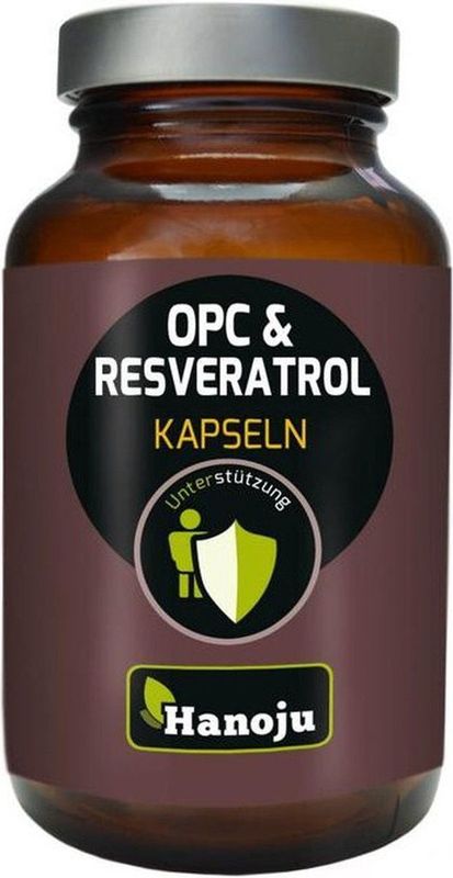 Hanoju OPC resveratrol camu camu 90 capsules