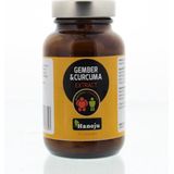 Hanoju Gember & curcuma extract 90 Vegetarische capsules