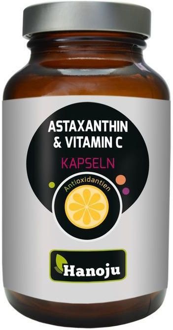 Hanoju Astaxanthine & vitamine C 60 capsules