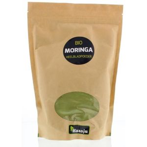 Hanoju Bio Moringa Oleifera Whole Leaf Powder - 500 Grams
